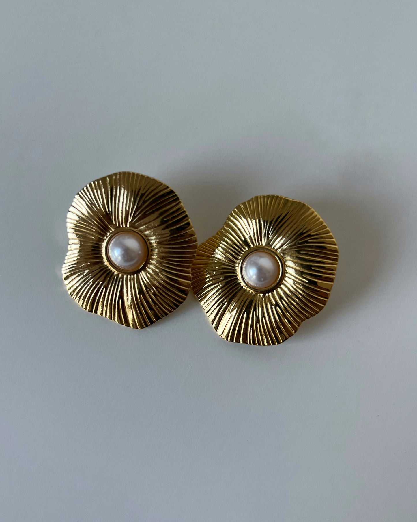 Pearl Blooming Earrings