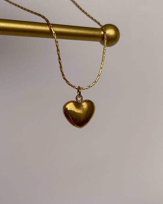 Golden Heart Necklace