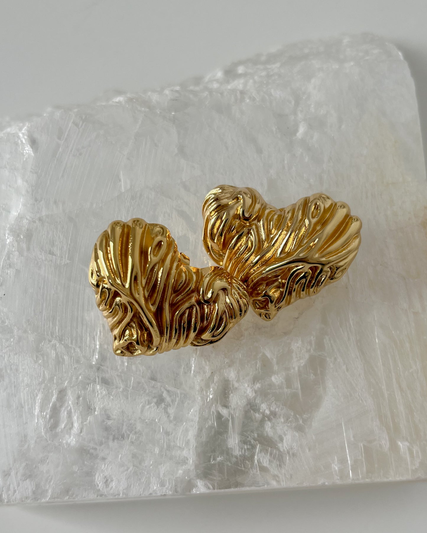 Heart Waves Earring