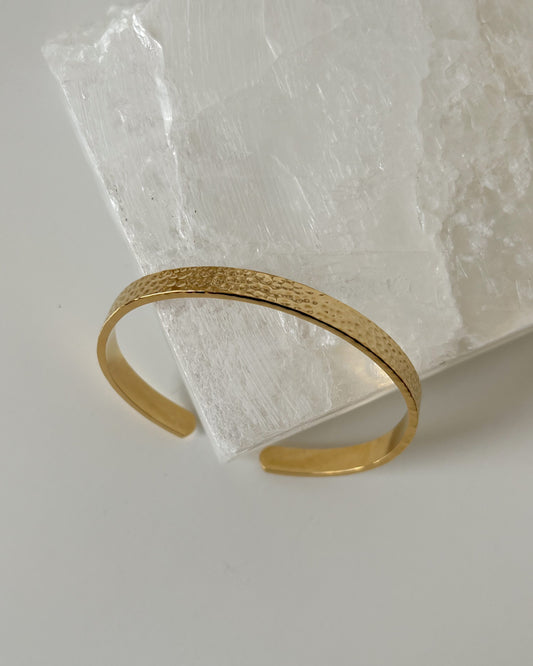 Hammered Bangle